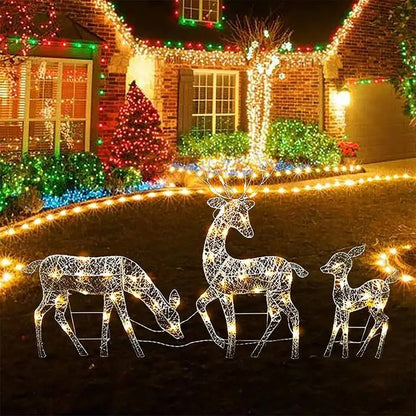 Luminous Christmas Reindeer Garden Décor