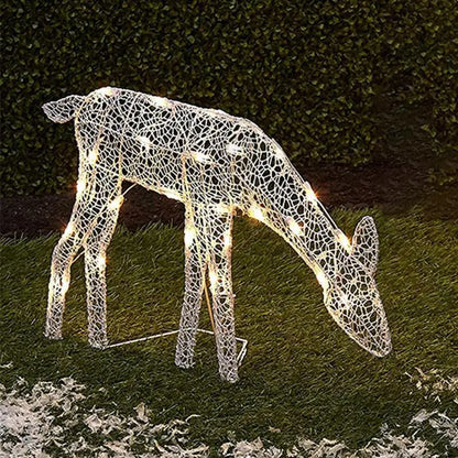Luminous Christmas Reindeer Garden Décor