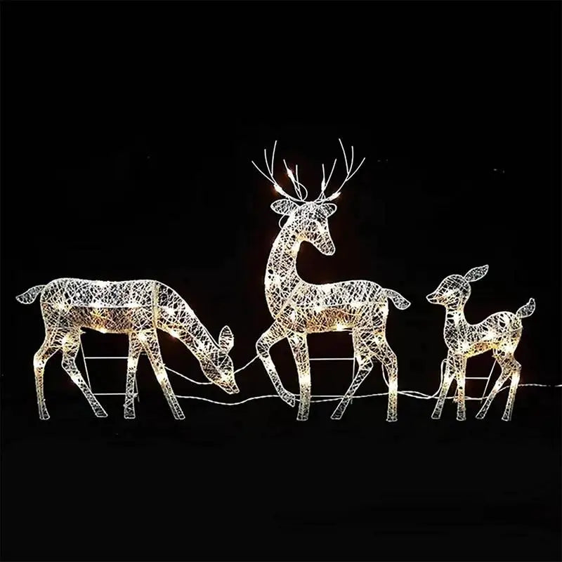 Luminous Christmas Reindeer Garden Décor