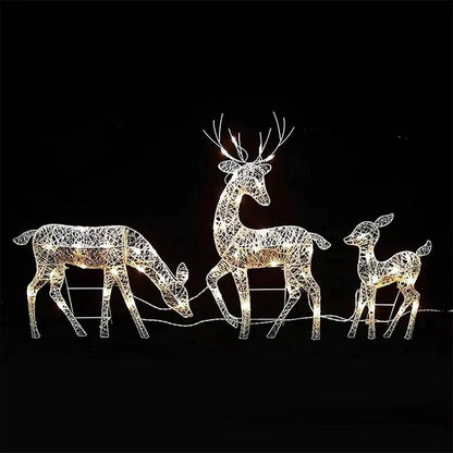 Luminous Christmas Reindeer Garden Décor